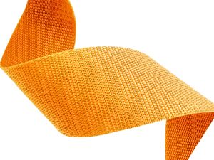 Gurtband ca. 30 mm breit - uni gelb