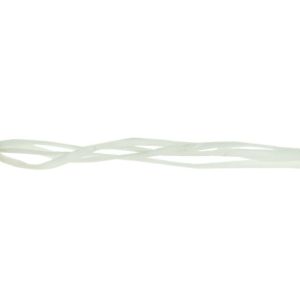 Elastisches Gummiband rund 5 mm - wollweiß