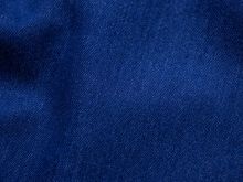 Elastischer Jeansstoff - uni denimblau