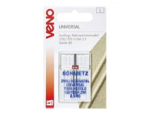VENO Zwillings-Nähmaschinennadel Universal 130/705 Stärke 80 - 1 Stück