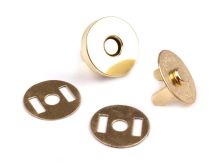 Magnetverschluss 4 Stk. ( 16 Teile ) Ø15mm gold