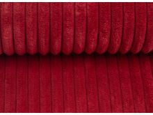 Breitcord - Samtcord Swafing Wanja ca. 10 mm Rippen - uni - rot