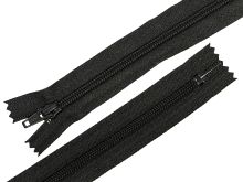 Reißverschluss YKK nicht teilbar Spirale 12 cm - schwarz
