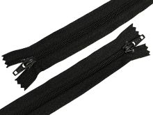 Zweiwegereißverschluss nicht teilbar ca. 75 cm - schwarz
