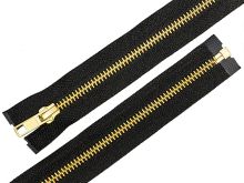 Reißverschluss YKK teilbar 50 cm - schwarz