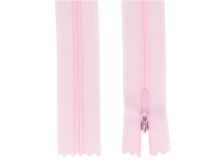 Reißverschluss nahtverdeckt nicht teilbar ca. 20 cm - rosa