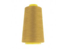 Nähgarn Overlock Kone Lauflänge 2700m - uni - dunkleres karamell