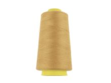 Nähgarn Overlock Kone Lauflänge 2700m - uni - helles karamell