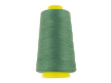 Nähgarn Overlock Kone Lauflänge 2700m - uni - altes grün