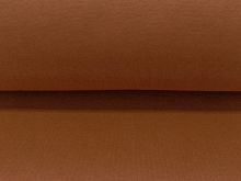 Glattes Bündchen im Schlauch - uni altrosa