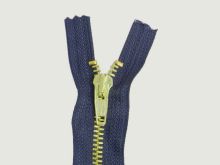 Zweiwegereißverschluss YKK nicht  teilbar 61 cm - dunkles blau