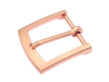 Dornschließe - Gürtelschnalle Metall - 1 Stück ca. 30/4 mm - roségold
