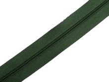 Endlosreißverschluss 3mm - dunkelgrün