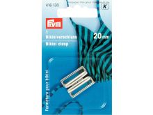 Prym Bikini- und Gürtelverschluss 20mm - silberfarben