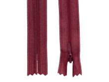 Reißverschluss nahtverdeckt nicht teilbar ca. 50 cm - dunkles fuchsia
