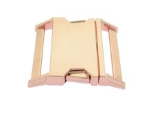 Steckschnalle Metall - 1 Stück ca. 50 mm - roségold