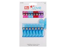Prym Love 15 Stoff Clips 2,6cm + 5,5 cm - bunt