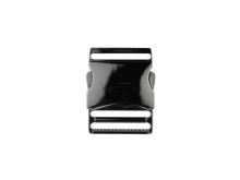 Steckschnalle Metall - 40 mm - anthrazit