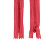 Reißverschluss nahtverdeckt nicht teilbar ca. 50 cm - himbeerrot
