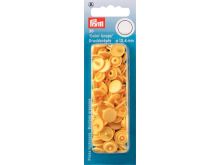 Prym 30 Druckknöpfe 12,4mm - bananengelb