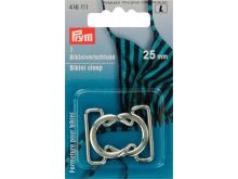 Prym Bikini- und Gürtelverschluss 25mm - silberfarben
