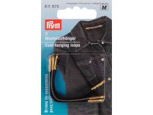 Prym 3 Mantelaufhänger schwarz / braun