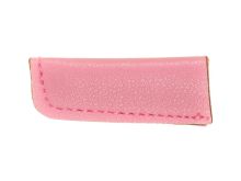 2 Kordelenden Lederimitat - uni rosa