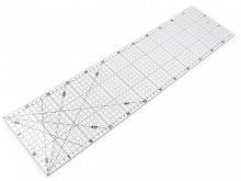 Patchwork - Lineal 15 x 60 cm - transparent