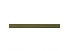 Elastisches Einfassband/Falzgummi glänzend - uni olive