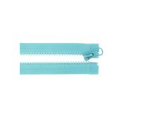 Reißverschluss teilbar 100 cm - aqua