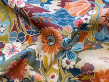 Bio-BW gewebt-Tana Lawn™-seidenartig-luxuriös - Liberty Fabrics - Sunshine Meadow - blau