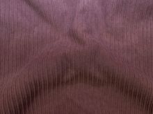 Cord - Jackenstoff mit flauschiger Fellabseite - uni - mauve