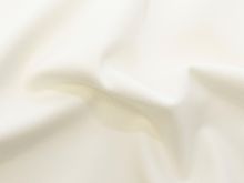  Leicht elastischer Hosenstoff - uni - wollweiß