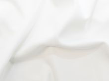  Leicht elastischer Hosenstoff - uni - weiß