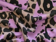 French Terry Swafing - Stella by Cherry Picking - Animalprint - beige