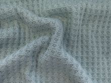Strickstoff Waffeloptik - 400 gr/qm - hellblau