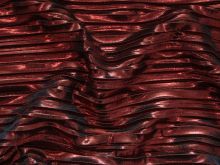 Plissee pleated lizzy - metallic - rot 