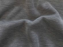 Modal Sweat Heavy Brushed Scupro - soft weich - meliert - grau