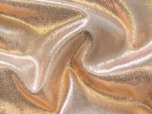 Nahaufnahme von einer glänzenden Webware Viskose in rosegold