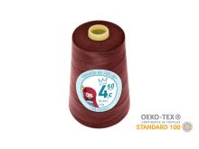 Nähgarn Overlock XXL - Ökotex 100 - Lauflänge 4570m (5000Y) - uni mahagoni