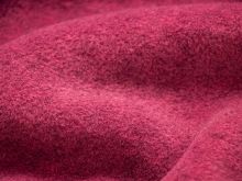 Hochwertiger Fleece Melange Hilco - meliert bordeaux