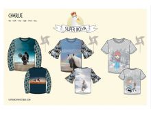 Papierschnittmuster SuperNova Shirt CHARLIE - Kinder