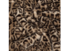 Fellimitat Stoff - Leo Animalprint - beige