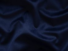 Samt / Velvet Dekostoff Fabriccando - dunkelblau