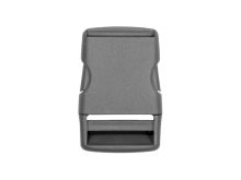 Steckschnalle 40 mm - grau