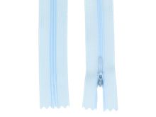 Reißverschluss nahtverdeckt nicht teilbar ca. 16 cm - helles blau