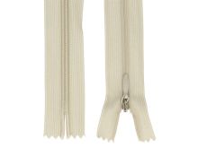 Reißverschluss nahtverdeckt nicht teilbar ca. 16 cm - beige