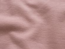 Glattes Bündchen im Schlauch - uni altrosa