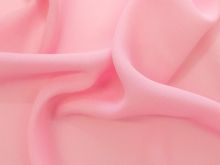 Nahaufnahme von Webware Chiffon - uni - rosa