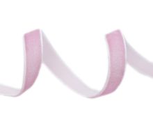 Samtband ca. 9 mm - uni altrosa
